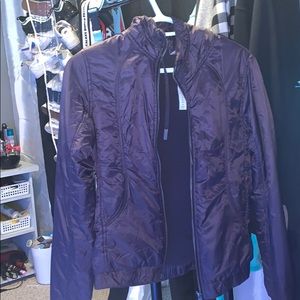 dark purple lululemon windbreaker